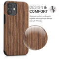iPhone 12 mini Wood Finish Back Cover