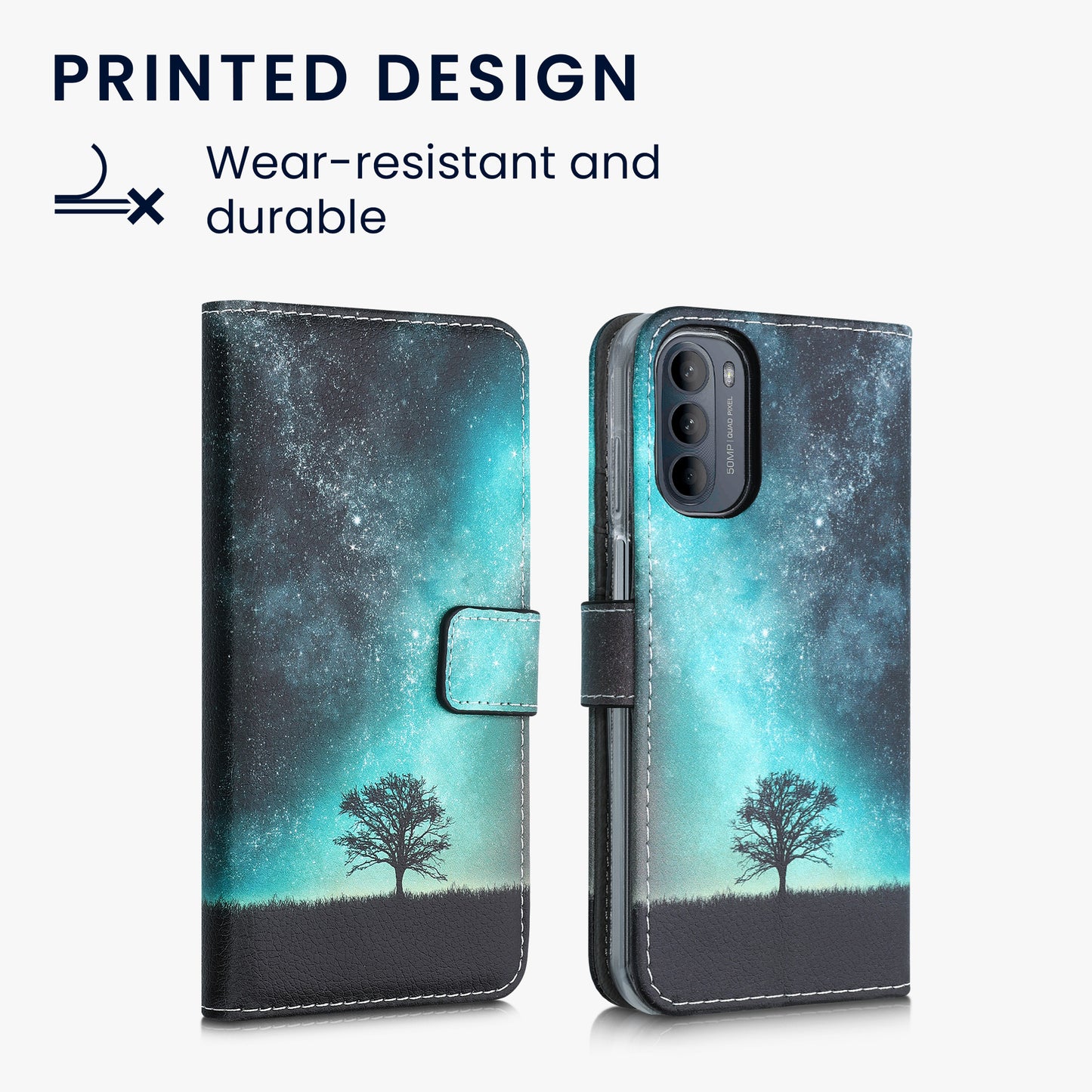 Faux Leather Case compatible with Motorola Moto G52 / Moto G82 5G