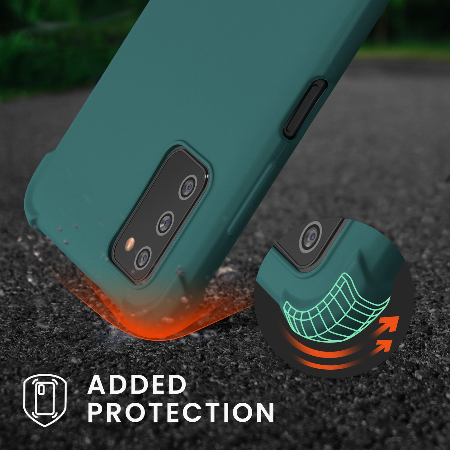 Case compatible with Samsung Galaxy A03s