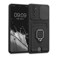 Samsung Galaxy S20 FE Wallet Case Silicone with Camera Cover