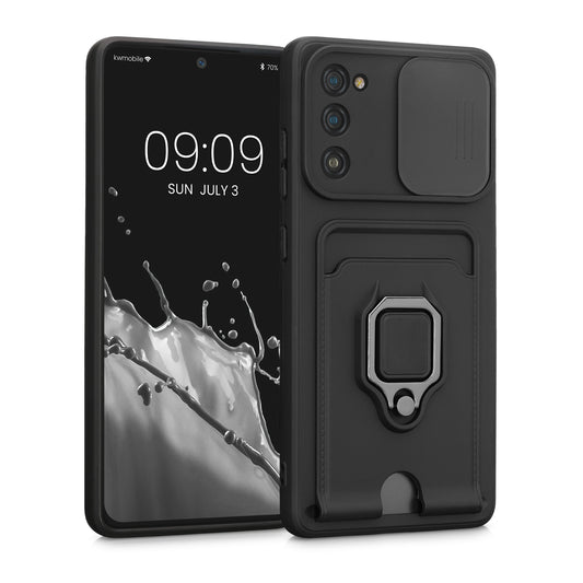 kwmobile Phone Case compatible with Samsung Galaxy S20 FE - Soft Case with Camera Protection - Card Slot