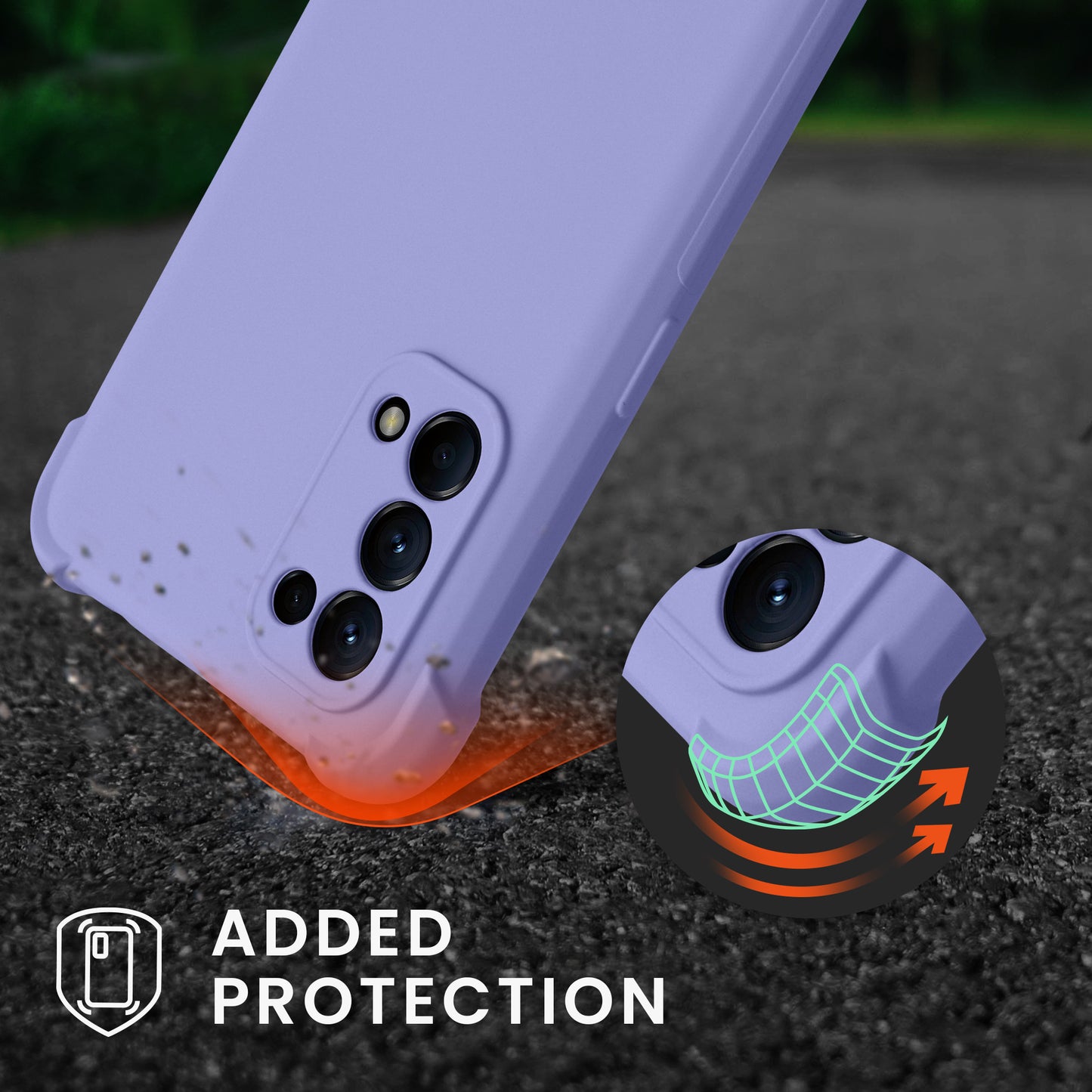 kwmobile Necklace Case Compatible with Oppo Find X3 Lite - Cover with Lanyard - Silicone Protective Case