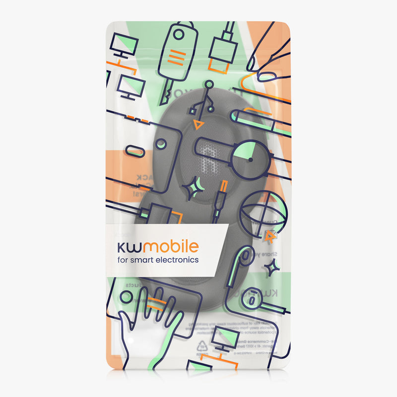 kwmobile Ohr Polster für JBL E55BT - Ersatz Ohrpolster - Kopfhörer Ersatzteile - Kopfhörer Ersatzpolster für Over Ear Headphones