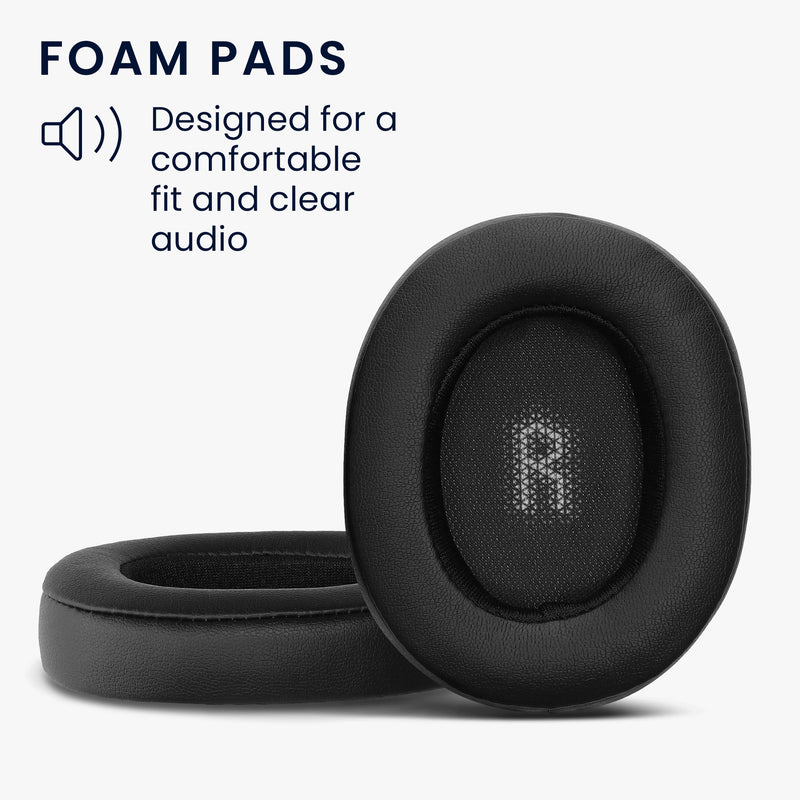 kwmobile Ohr Polster für JBL E55BT - Ersatz Ohrpolster - Kopfhörer Ersatzteile - Kopfhörer Ersatzpolster für Over Ear Headphones