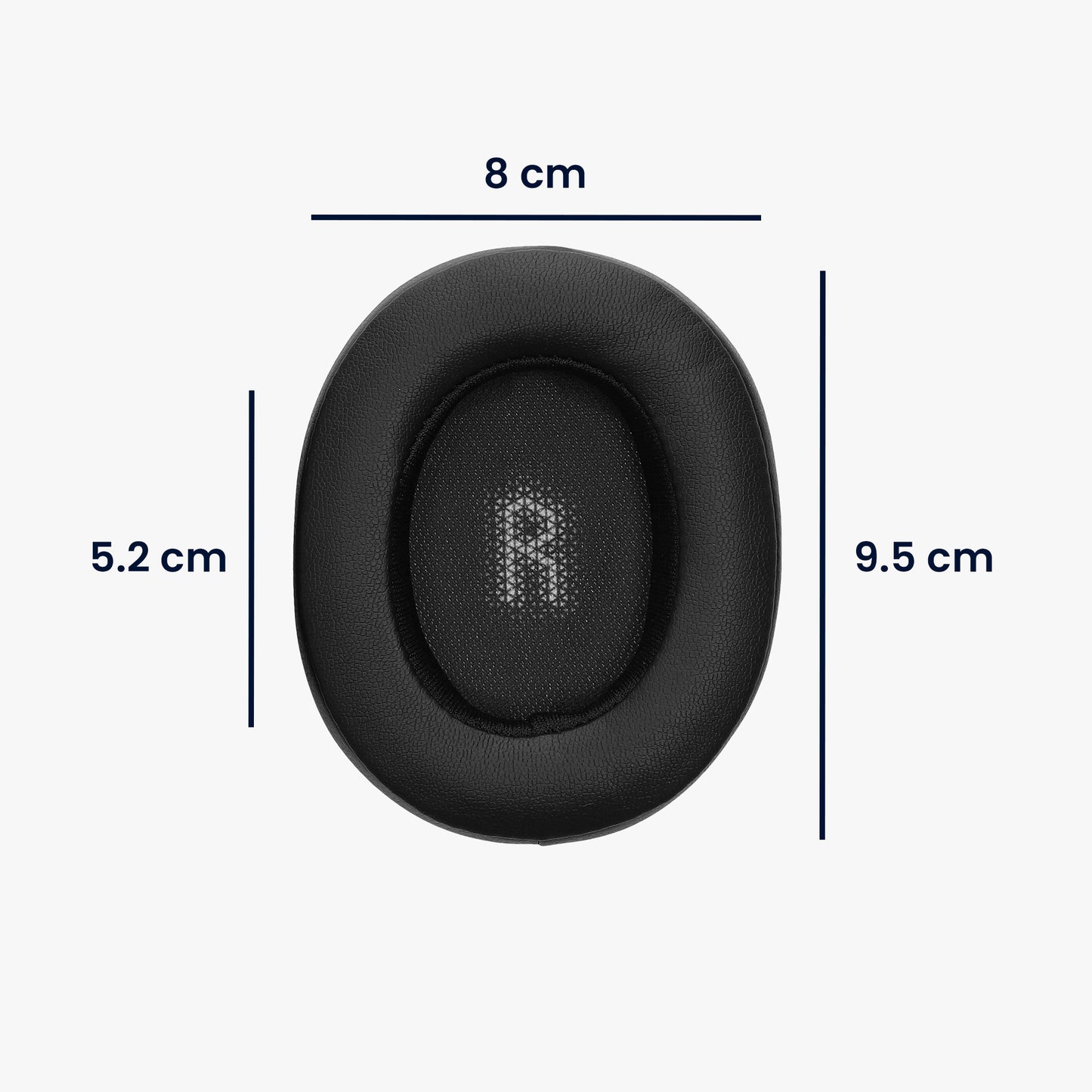 kwmobile Ohr Polster für JBL E55BT - Ersatz Ohrpolster - Kopfhörer Ersatzteile - Kopfhörer Ersatzpolster für Over Ear Headphones