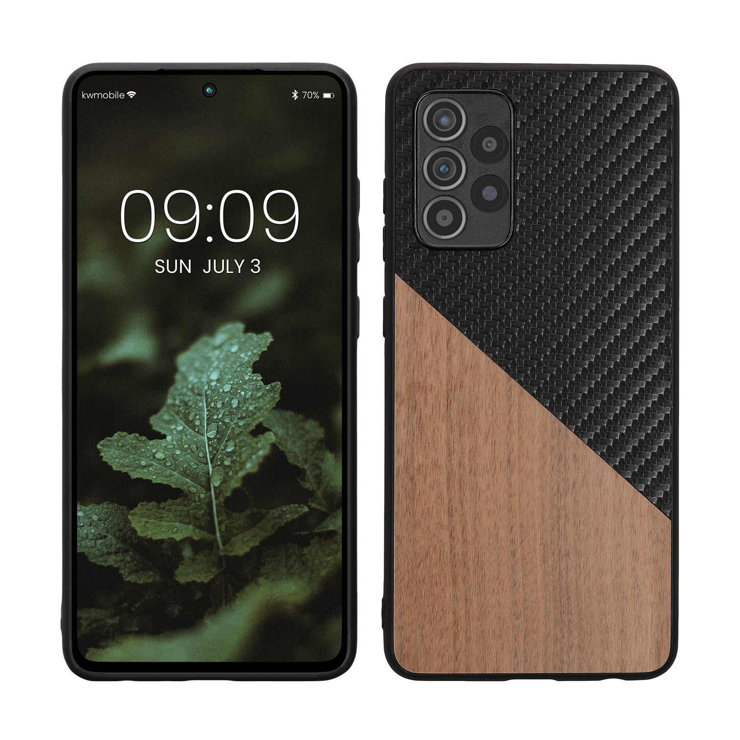 kwmobile Case Compatible with Samsung Galaxy A52 / A52 5G / A52s 5G - Phone Case - Phone Protective Cover - Smartphone Cover