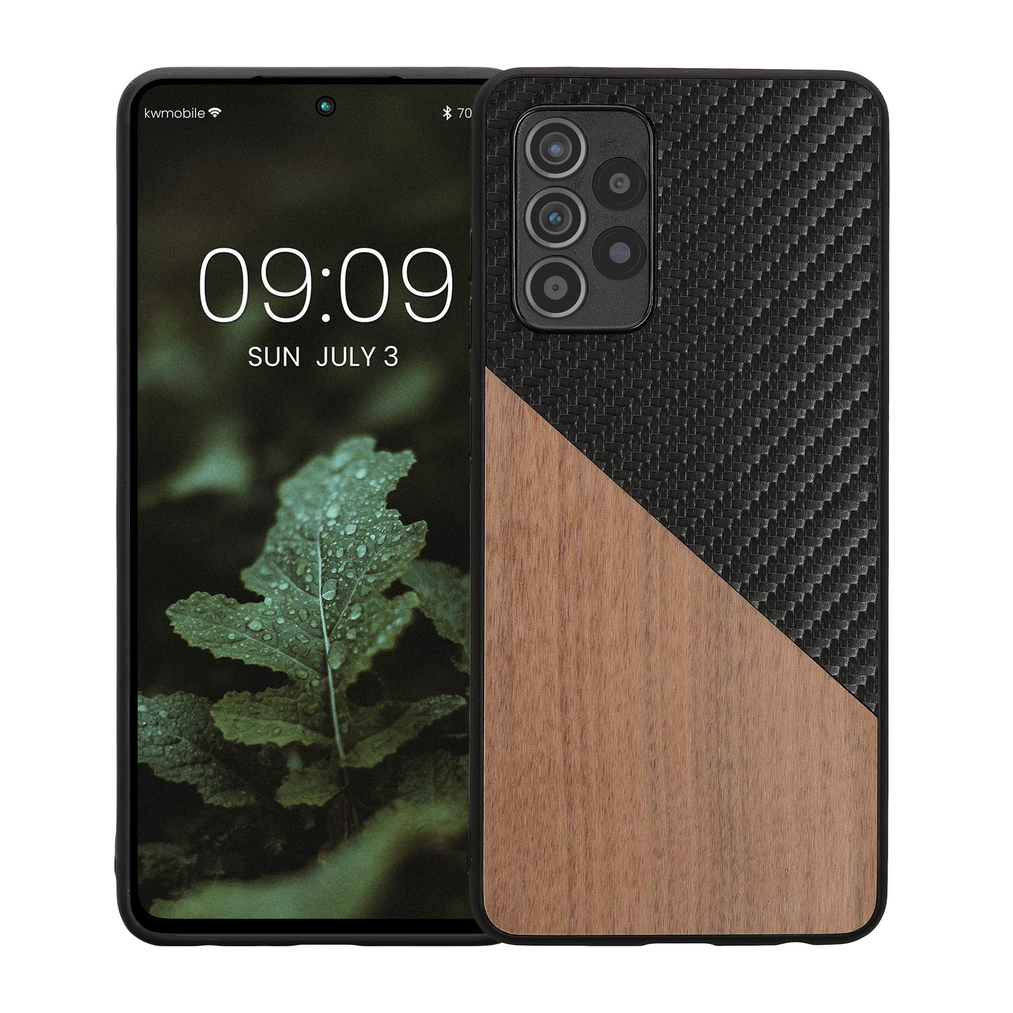 kwmobile Case Compatible with Samsung Galaxy A52 / A52 5G / A52s 5G - Phone Case - Phone Protective Cover - Smartphone Cover