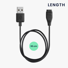 kwmobile Smartwatch Ladekabel für COROS PACE 2 / PACE 3 / APEX / APEX Pro / APEX 2 / VERTIX USB Ladekabel