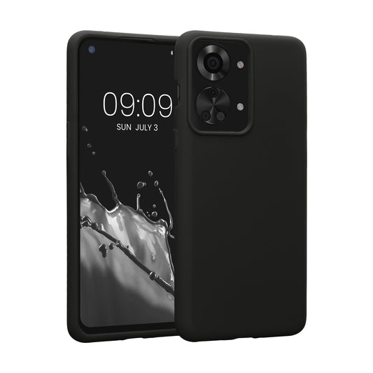 kwmobile Phone Case for OnePlus Nord 2T 5G Case Silicone Wireless Charging Protective Cover