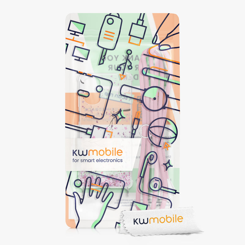 Silicone Necklace Phone Case for Motorola Moto E32 / Moto E32s