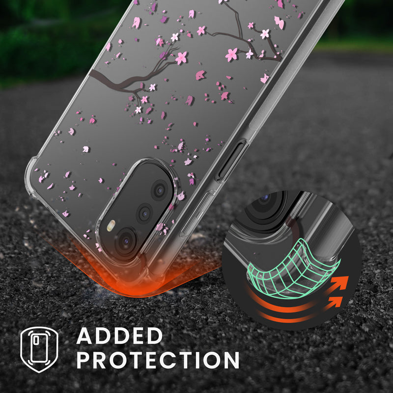 Silicone Necklace Phone Case for Motorola Moto E32 / Moto E32s
