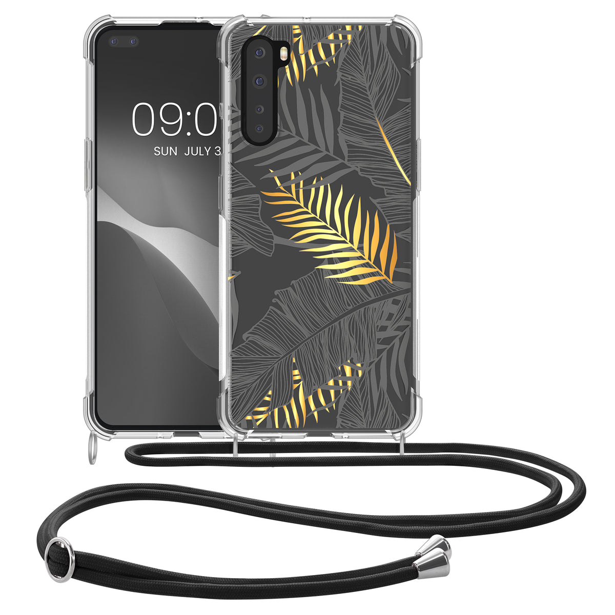 OnePlus Nord Silicone Necklace Phone Case Patterned
