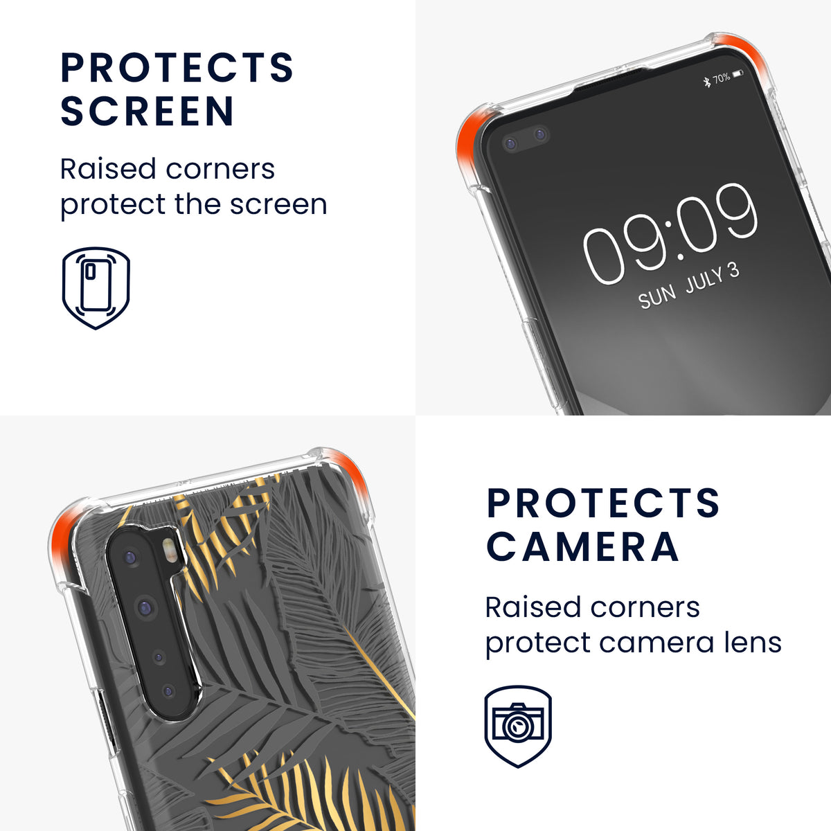OnePlus Nord Silicone Necklace Phone Case Patterned