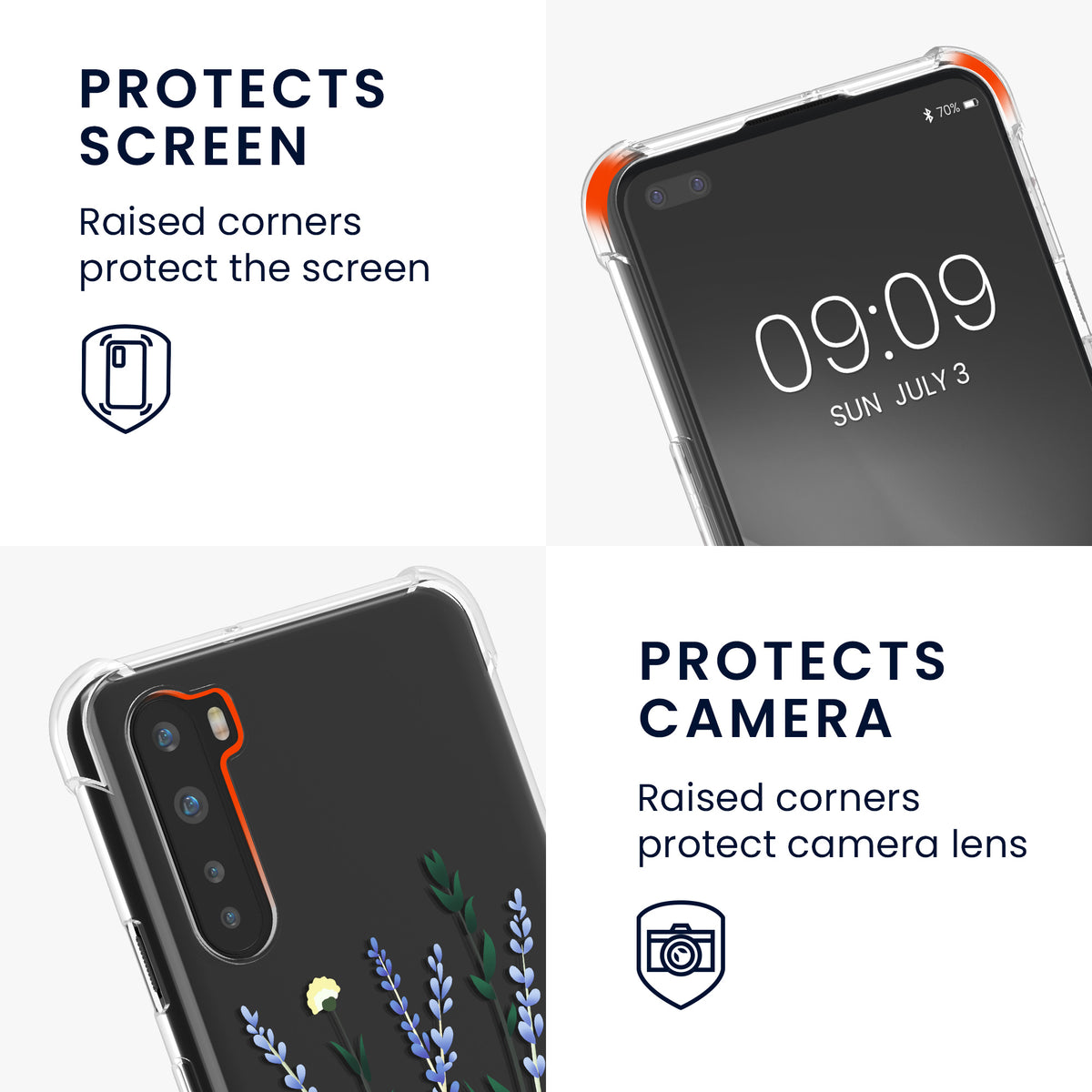 OnePlus Nord Silicone Necklace Phone Case Patterned