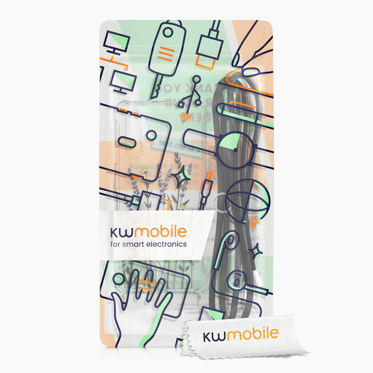 OnePlus Nord Silicone Necklace Phone Case Patterned