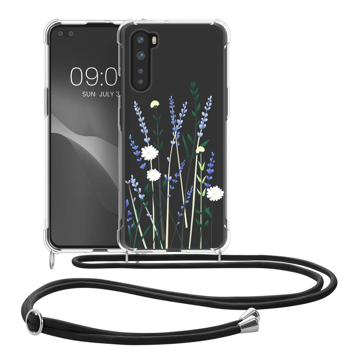 OnePlus Nord Silicone Necklace Phone Case Patterned