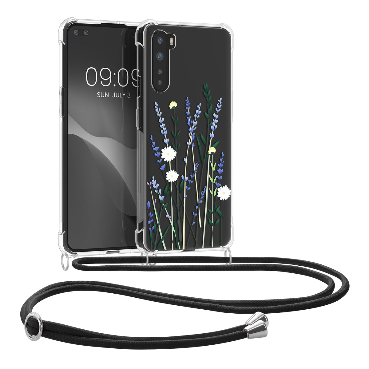 OnePlus Nord Silicone Necklace Phone Case Patterned