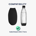 kwmobile Schutzhülle kompatibel mit SodaStream Glasflasche - Flaschen Kühler für Wasser Karaffe - Sonstiges