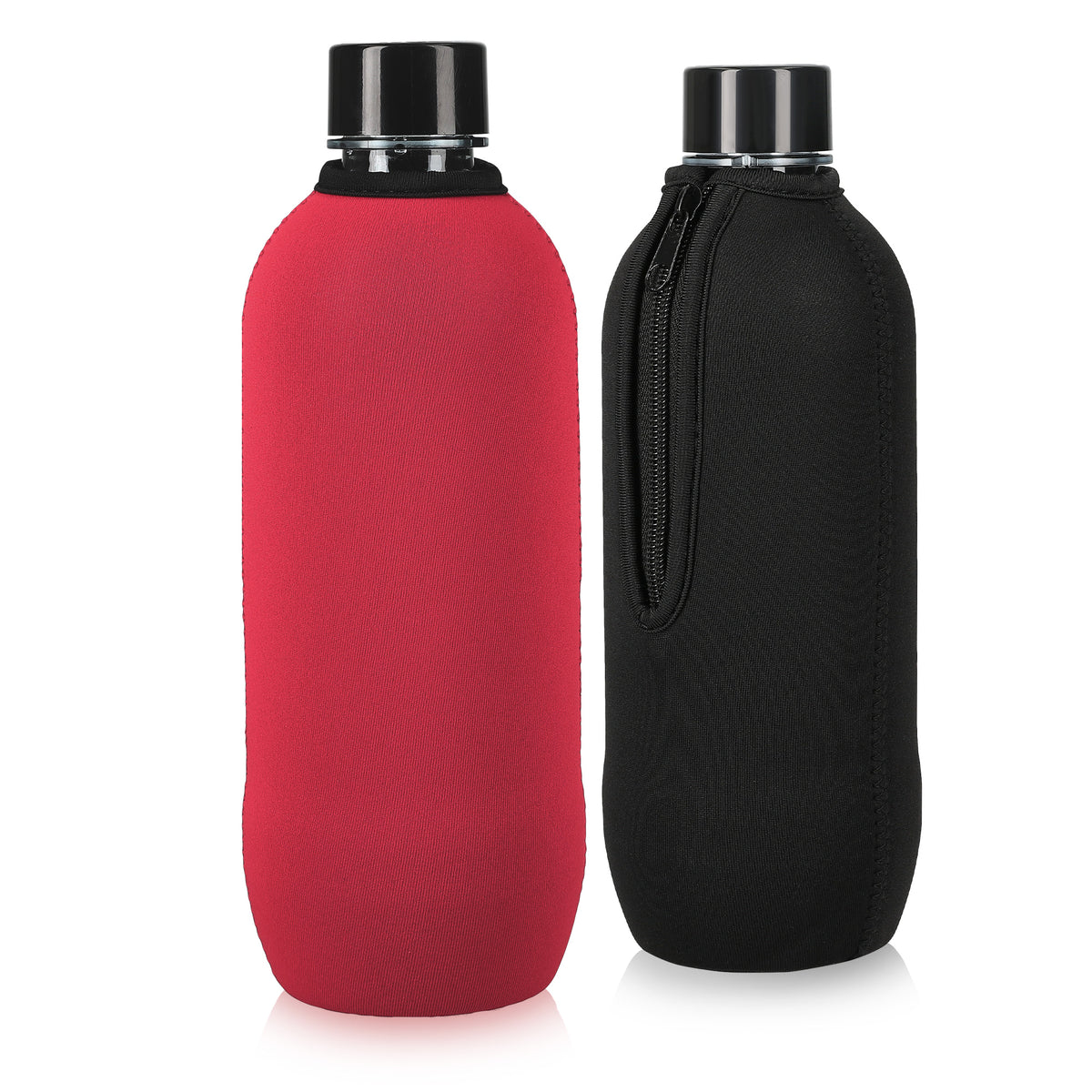 kwmobile Schutzhülle kompatibel mit SodaStream Glasflasche - Flaschen Kühler für Wasser Karaffe - Sonstiges