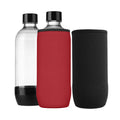 kwmobile Schutzhülle kompatibel mit SodaStream Glasflasche - Flaschen Kühler für Wasser Karaffe - Sonstiges