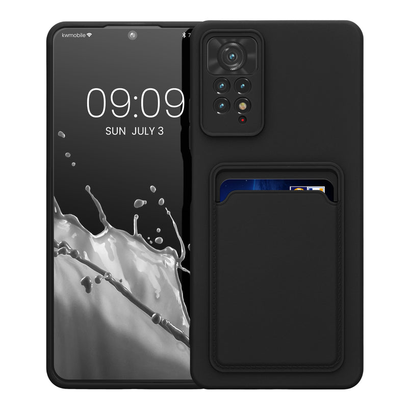 Wallet Case for Xiaomi Redmi Note 11 Pro / Note 11 Pro (5G) / Note 12 Pro (4G) Matt Silicone