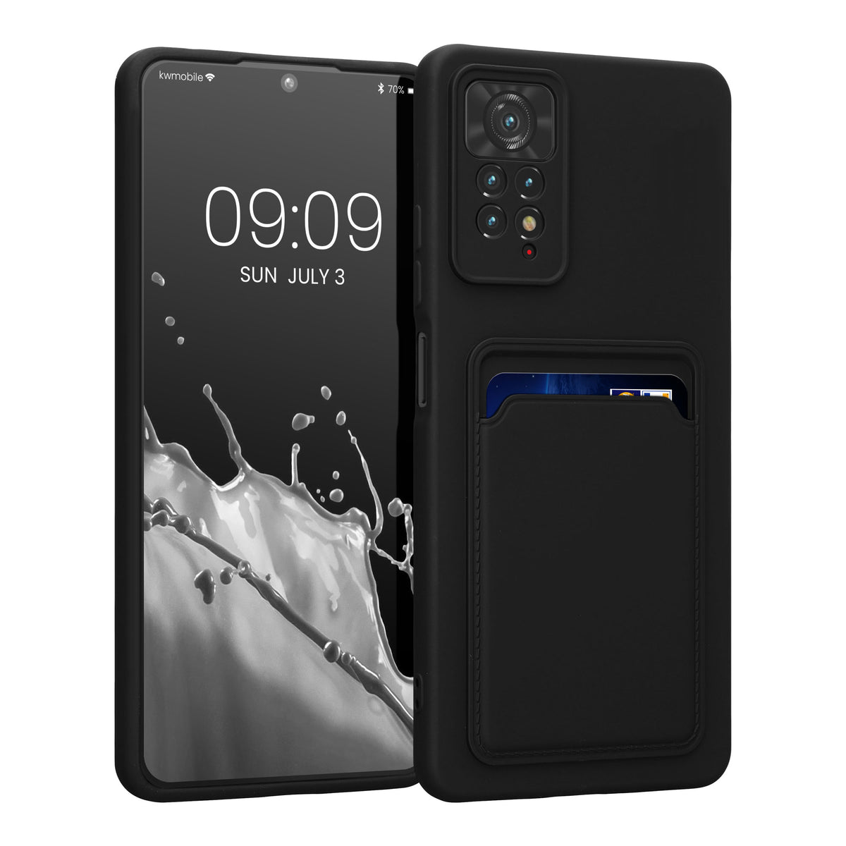 Wallet Case for Xiaomi Redmi Note 11 Pro / Note 11 Pro (5G) / Note 12 Pro (4G) Matt Silicone