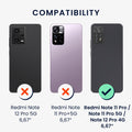 Wallet Case for Xiaomi Redmi Note 11 Pro / Note 11 Pro (5G) / Note 12 Pro (4G) Matt Silicone