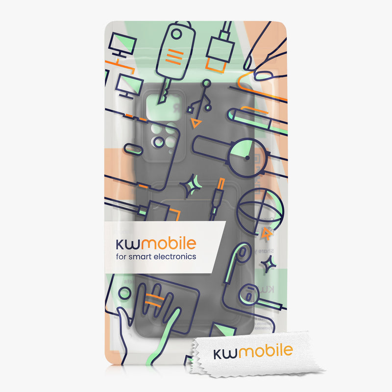 Wallet Case for Xiaomi Redmi Note 11 Pro / Note 11 Pro (5G) / Note 12 Pro (4G) Matt Silicone