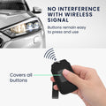 kwmobile Car Key Fob Cover made of Faux Leather compatible with Renault 4-Button Smartkey (Keyless Go only) - Key Fob Case - Cover