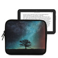 kwmobile Bag for eReader - Case Cover Galaxy Tree Meadow Grey Black - Inner Dimensions