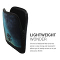 kwmobile Bag for eReader - Case Cover Galaxy Tree Meadow Grey Black - Inner Dimensions