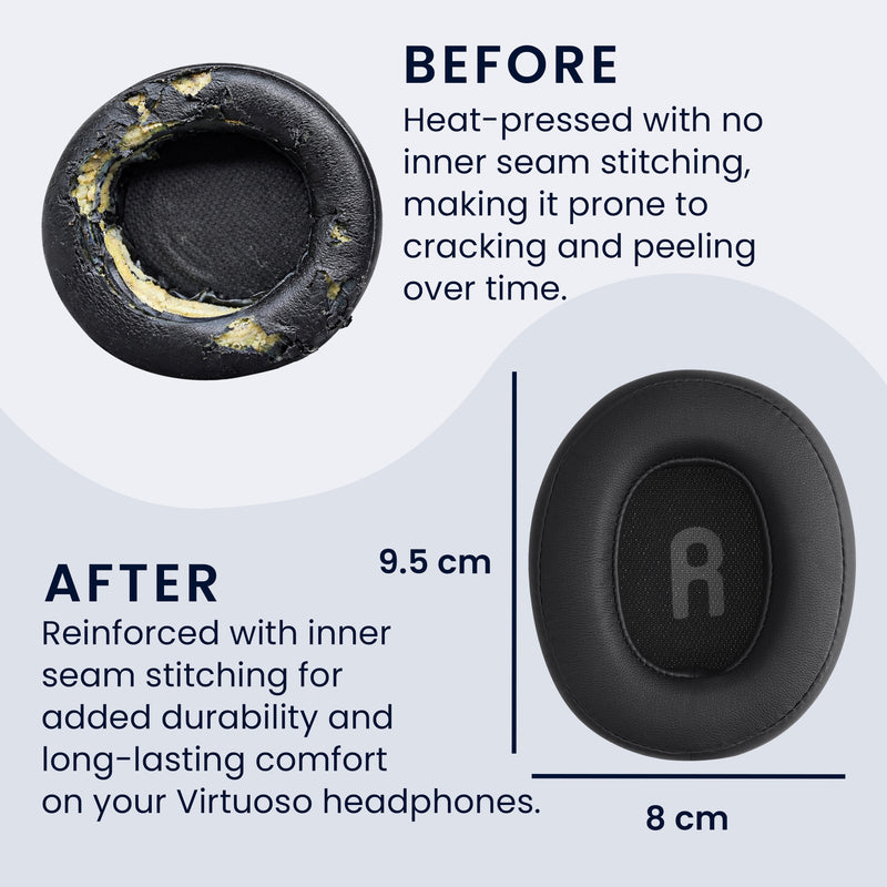 kwmobile Ear Pads for JBL Tune 700BT / 700BTNC / 750BT / 750BTNC Earpads Replacement Ear Cushions Headphone Spare Parts Headphone Replacement Pads for Over Ear Headphones