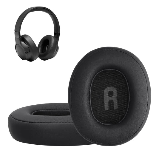 kwmobile 2x Ohr Polster für JBL Tune 700BT / 700BTNC / 750BT / 750BTNC Ohrpolster - Ersatz Ohrpolster - Kopfhörer Ersatzteile - Kopfhörer Ersatzpolster für Over Ear Headphones Schwarz  