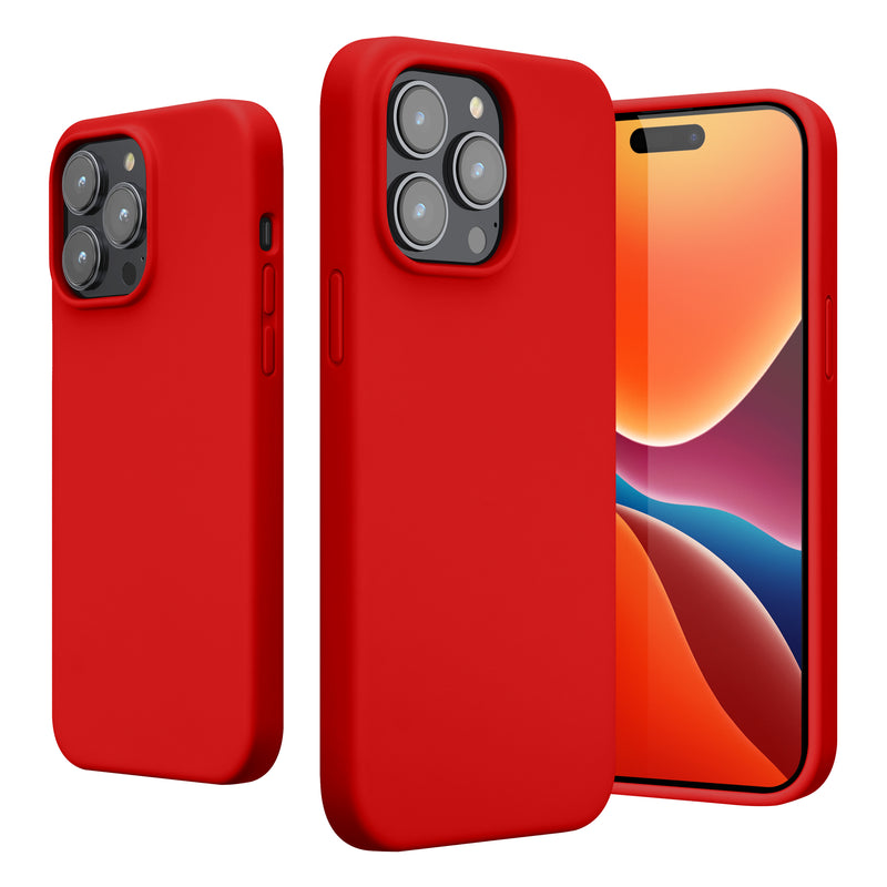 kwmobile Phone Case for iPhone 14 Pro Max - Silicone Cover - Wireless Charging