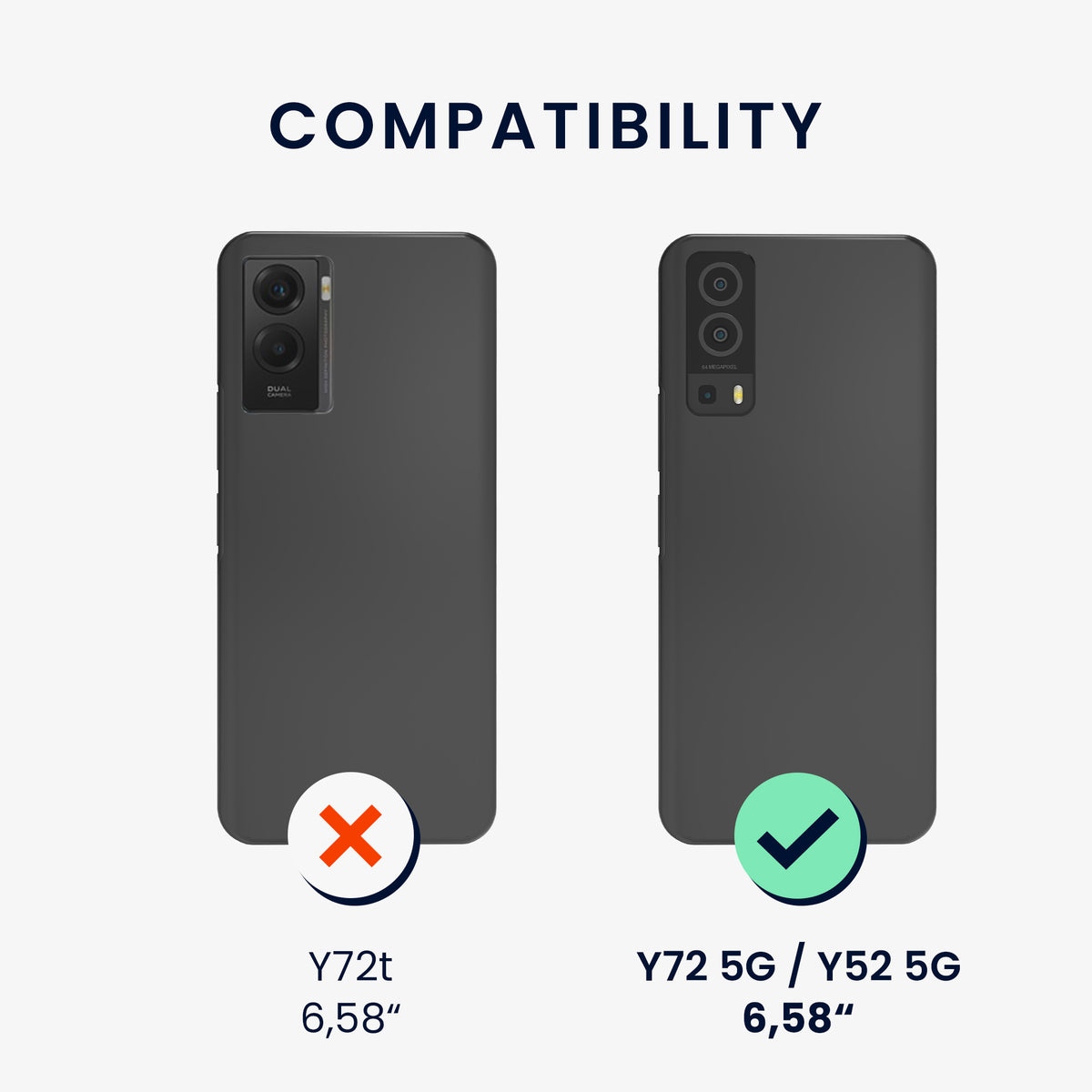 Vivo Y72 5G / Y52 5G Silicone Case