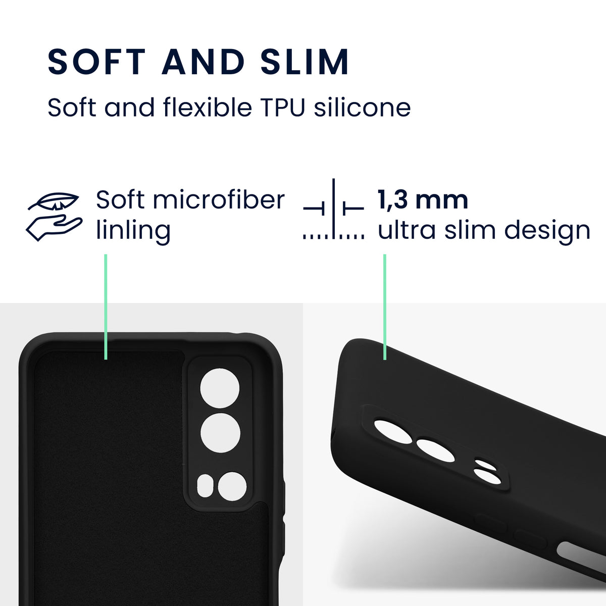Vivo Y72 5G / Y52 5G Silicone Case