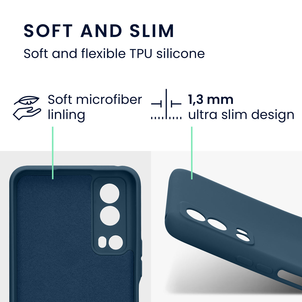 Vivo Y72 5G / Y52 5G Silicone Case