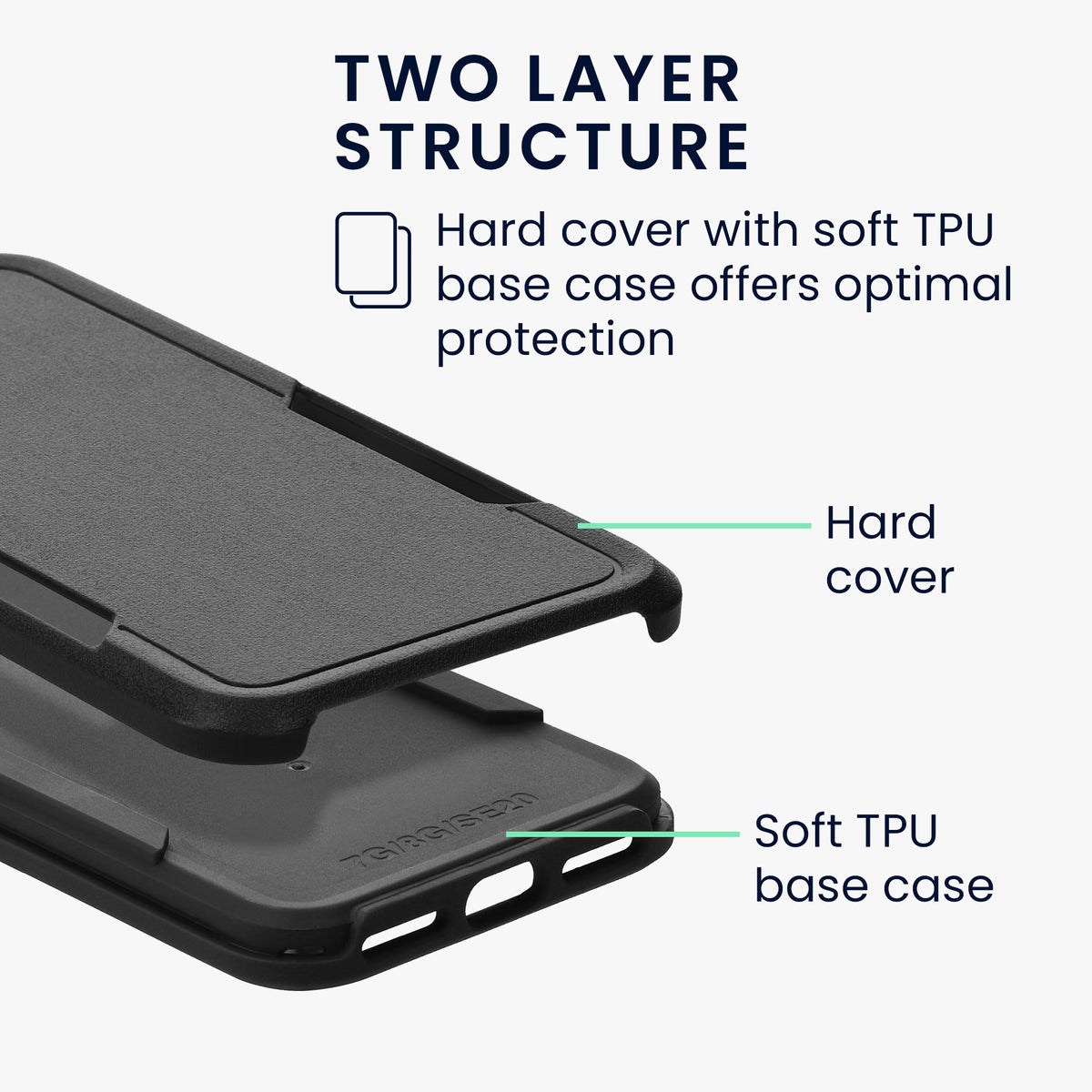Phone Case for Apple iPhone SE (2022) / iPhone SE (2020) / iPhone 8 / iPhone 7 in TPU and Plastic