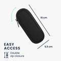 kwmobile Case for Universal Laser Pointer Case with Zipper - 14.5 x 5 cm Inner Dimensions