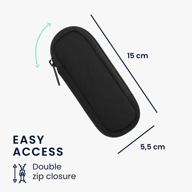 kwmobile Case for Universal Laser Pointer Case with Zipper - 14.5 x 5 cm Inner Dimensions