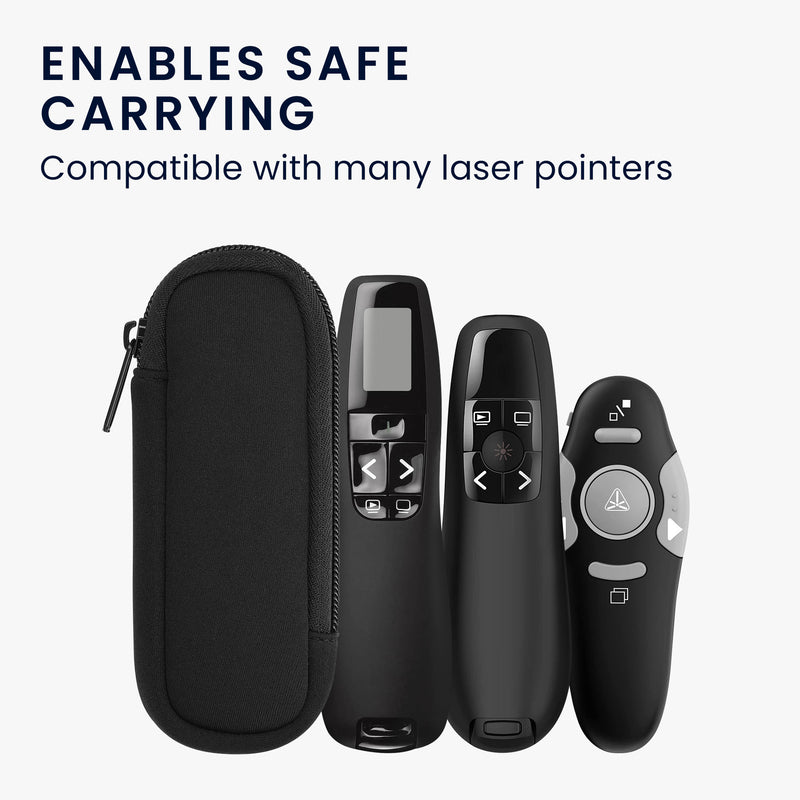 kwmobile Case for Universal Laser Pointer Case with Zipper - 14.5 x 5 cm Inner Dimensions