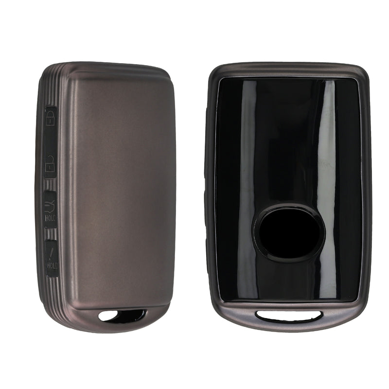 kwmobile Car Key Case Compatible with Mazda 4-Button Smart Car Key - Silicone Cover