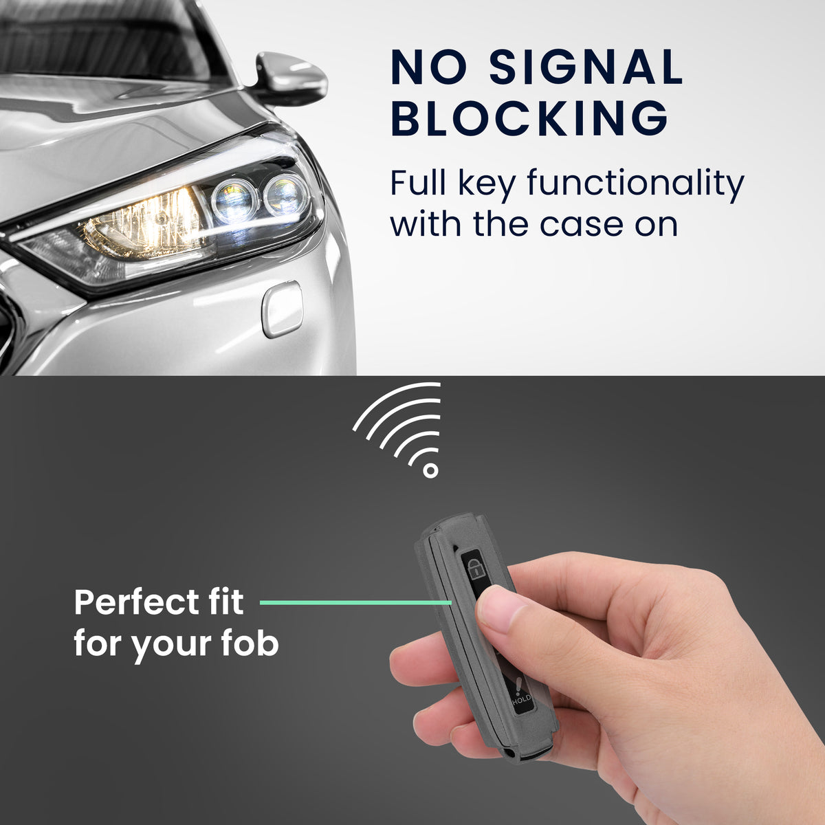 Mazda 4-Button Smart Car Key Cover