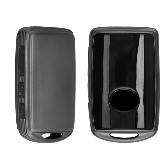 kwmobile Car Key Case Compatible with Mazda 4-Button Smart Car Key - Silicone Cover