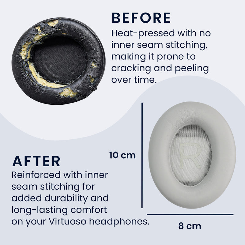 kwmobile Ear Pads for Bose Noise Cancelling 700 / NC700 Earpads Replacement Headphone Spare Parts Over Ear Headphones