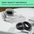 kwmobile Ear Pads for Corsair HS50 HS60 HS60 Pro HS70 HS70 Pro HS75 Earpads Replacement Ear Pads Headphone Spare Parts Headphone Replacement Pads Over Ear Headphones