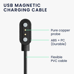 kwmobile Smartwatch Ladekabel für Blackview R30 Pro / R8 / R3 / R3 Pro / X2 / X1 / Letsfit / Fitpolo USB Ladekabel