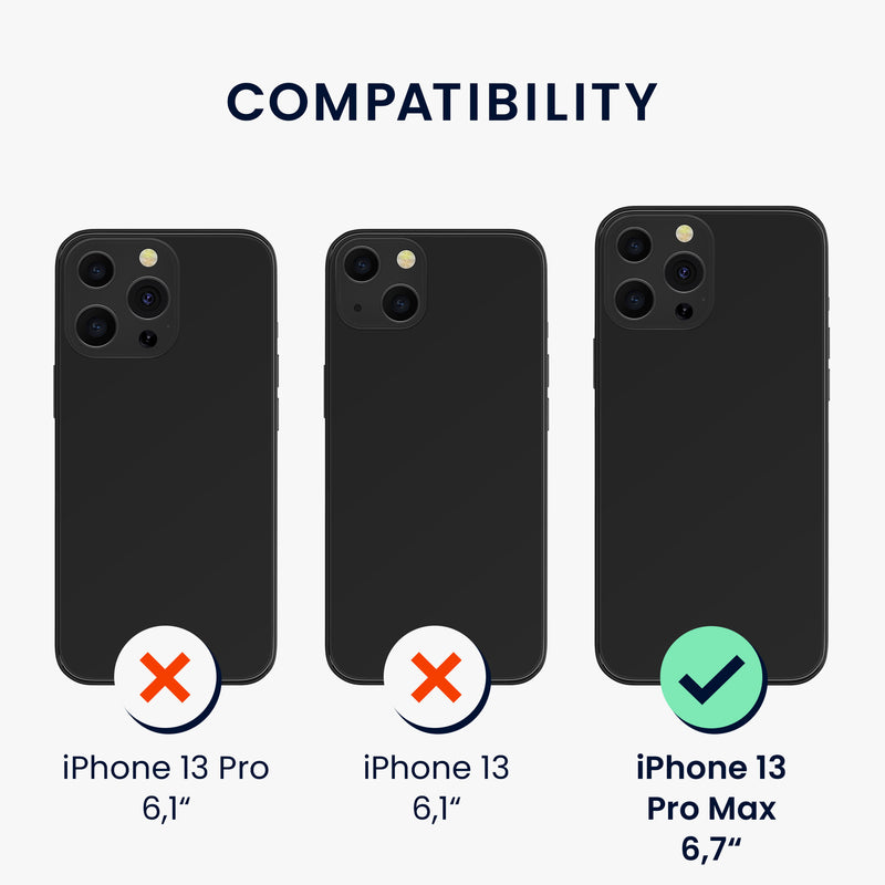 Rubberized Silicone Case with Camera Protection for Apple iPhone 13 Pro Max in Lime Green