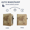 kwmobile Flip Case Compatible with Pocketbook Era / Era Color - Front Pocket Hand Strap