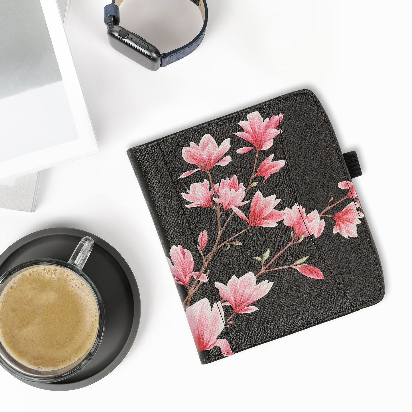kwmobile Flip Case Compatible with Pocketbook Era / Era Color - Front Pocket Hand Strap